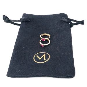 Mejuri - Colored Mini Hoop